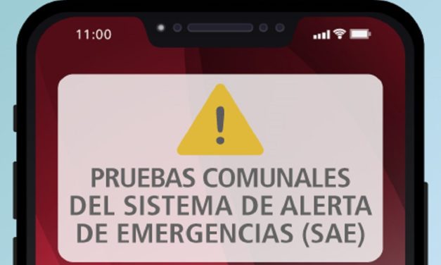 Sistema de Alerta de Emergencias (SAE) será probado en Machali este jueves