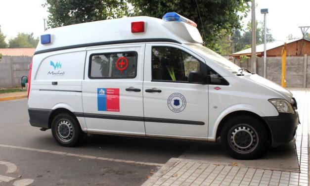 Comienza a operar tercera ambulancia en Machali