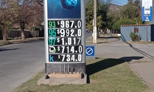 Bencinas bajarán hasta 26 pesos por litro este jueves