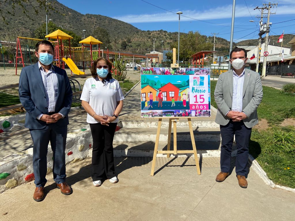 Celebran los 15 años del programa Quiero mi Barrio en centro comunitario de Machalí