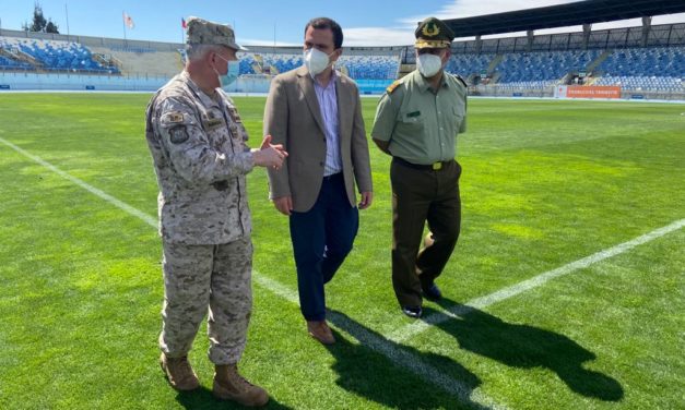 En Estadio El Teniente y con aforo de mil personas se realizará desfile del 2 de octubre