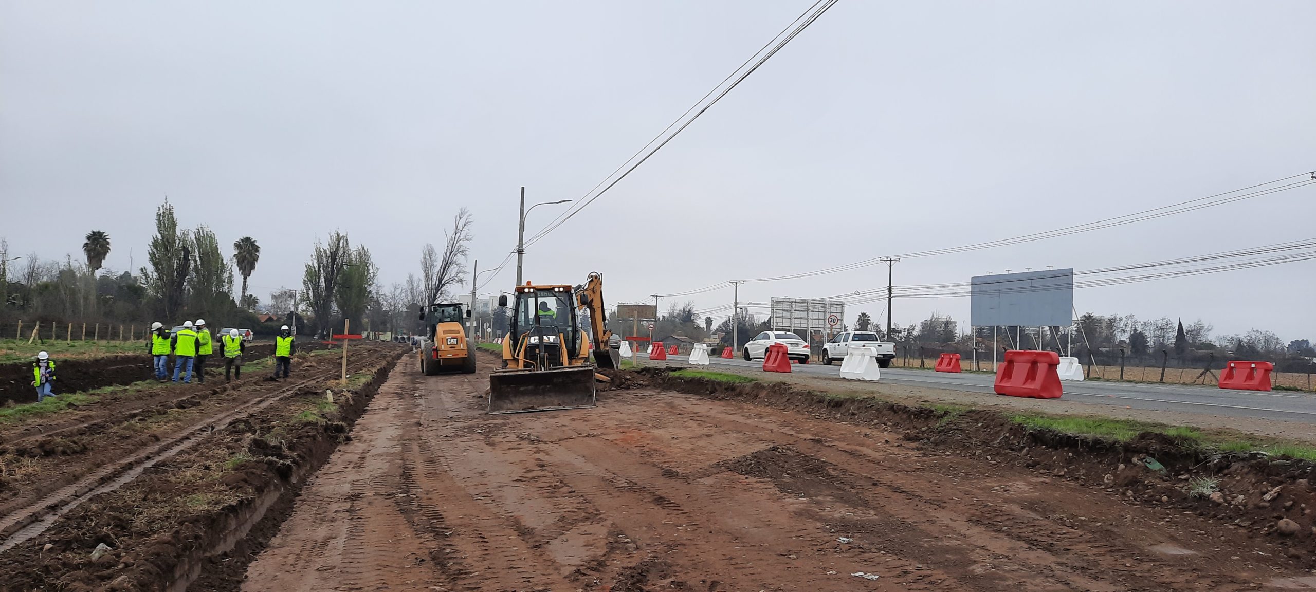 Solicitan a comunidad paciencia para próximos meses por obras de construcción doble vía Carretera El Cobre