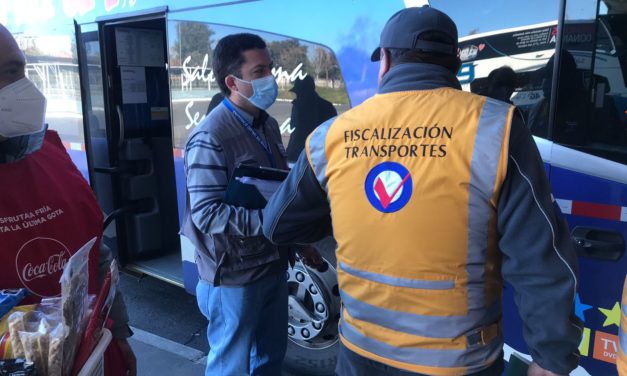 Sin C19 no se puede viajar: Controlan a buses interurbanos por Fiestas Patrias