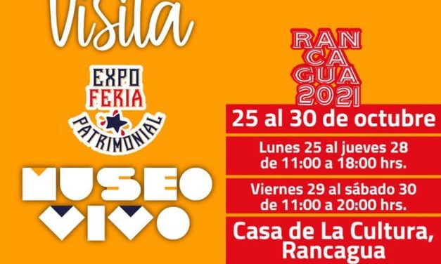 Expo Feria Patrimonial se realizará en Rancagua del 25 al 30 de octubre