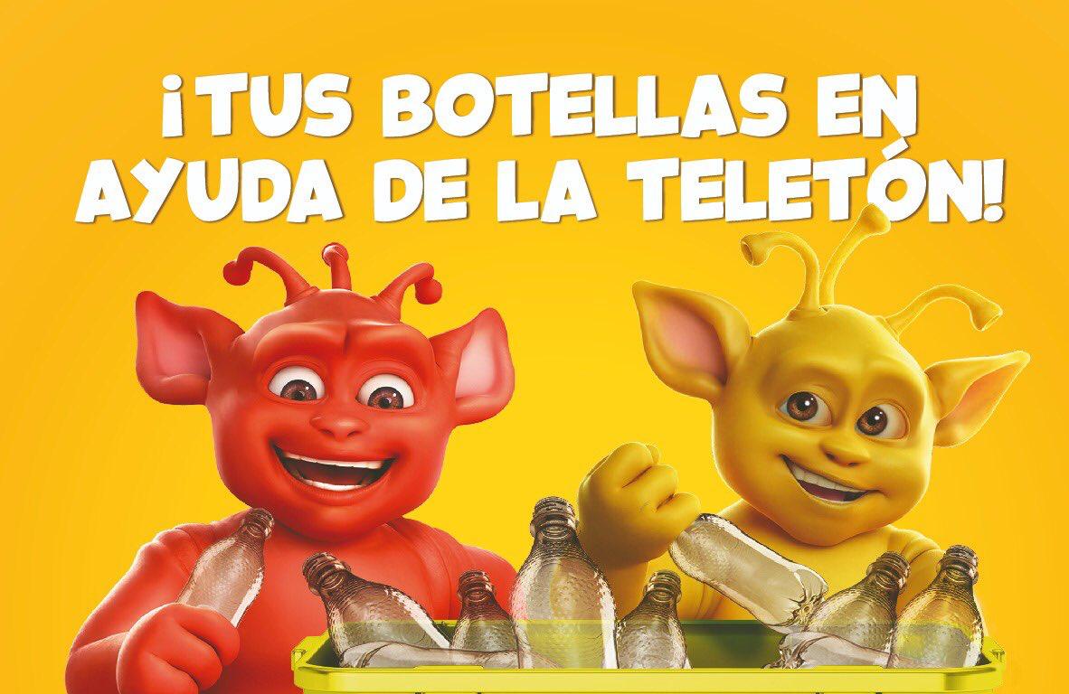 Revisa donde llevar tus botellas plásticas en Machali para Ayudar a la Teletón