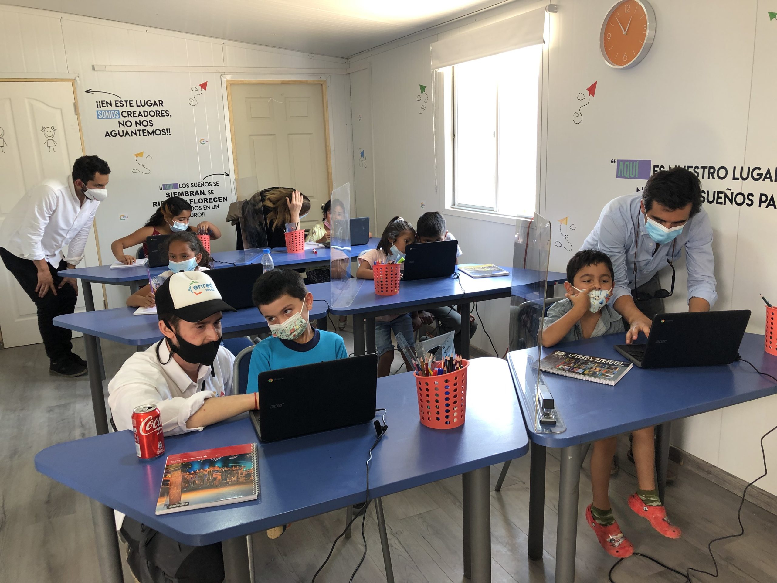 Campamento Los Peumos de Machalí abre Centro de Reforzamiento de Educación y el Aprendizaje