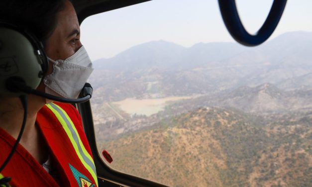 Ministra de Agricultura: «El incendio de Machalí está contenido»