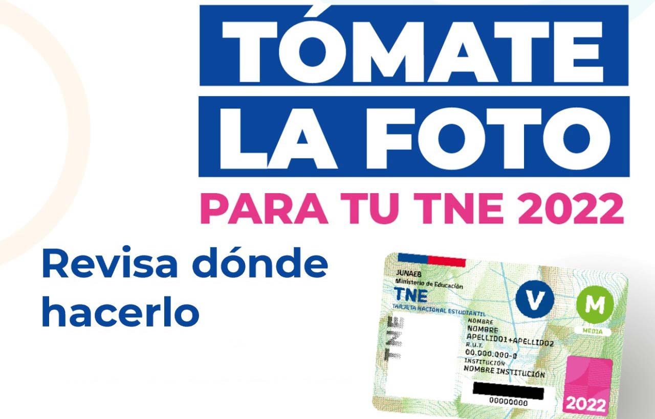 ¡Atención estudiantes! Solo quedan 3 días para sacarse la foto de la TNE 2022