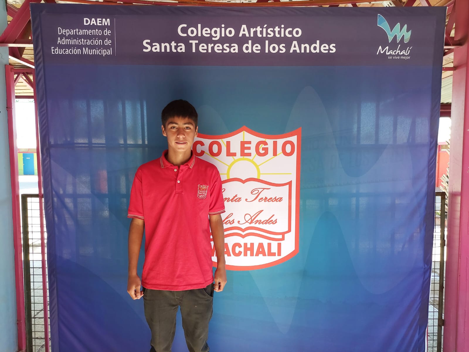 Estudiante de colegio Santa Teresa de Machalí fue convocado a la selección chilena Sub- 15