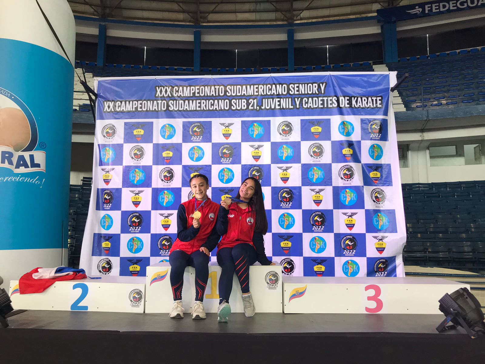 Deportistas se lucieron en Sudamericano de Karate