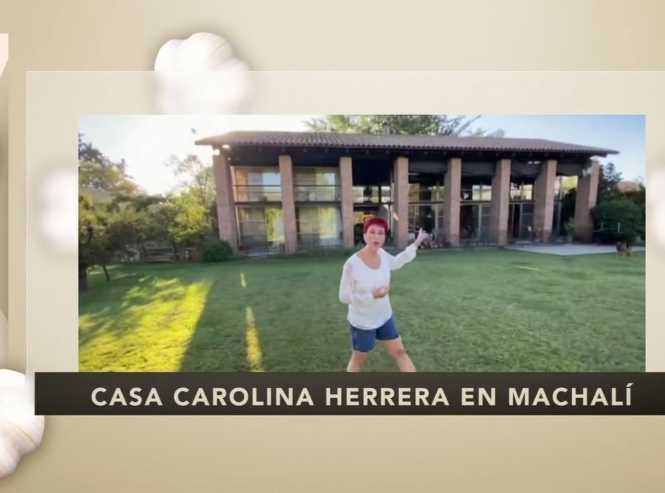 La espectacular casa de la Doctora Herrera en Machalí