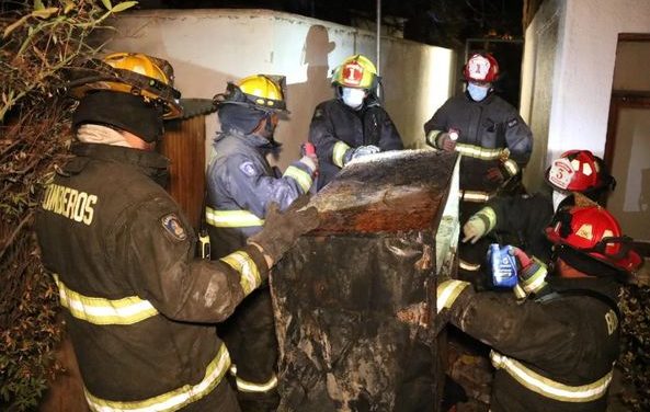 Amago de incendio afectó a la Municipalidad de Machalí