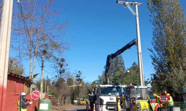Cortes de luz por alta demanda: CGE construyó nuevas redes eléctricas en Machalí y Rancagua