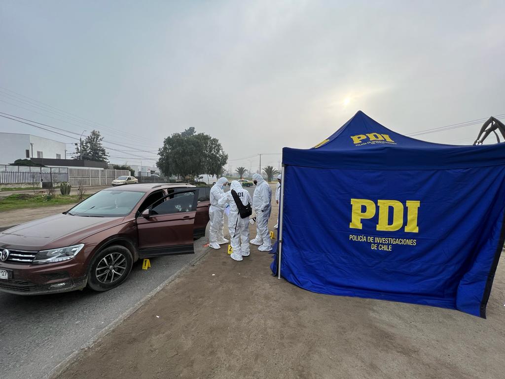 Investigan doble homicidio ocurrido en Rancagua