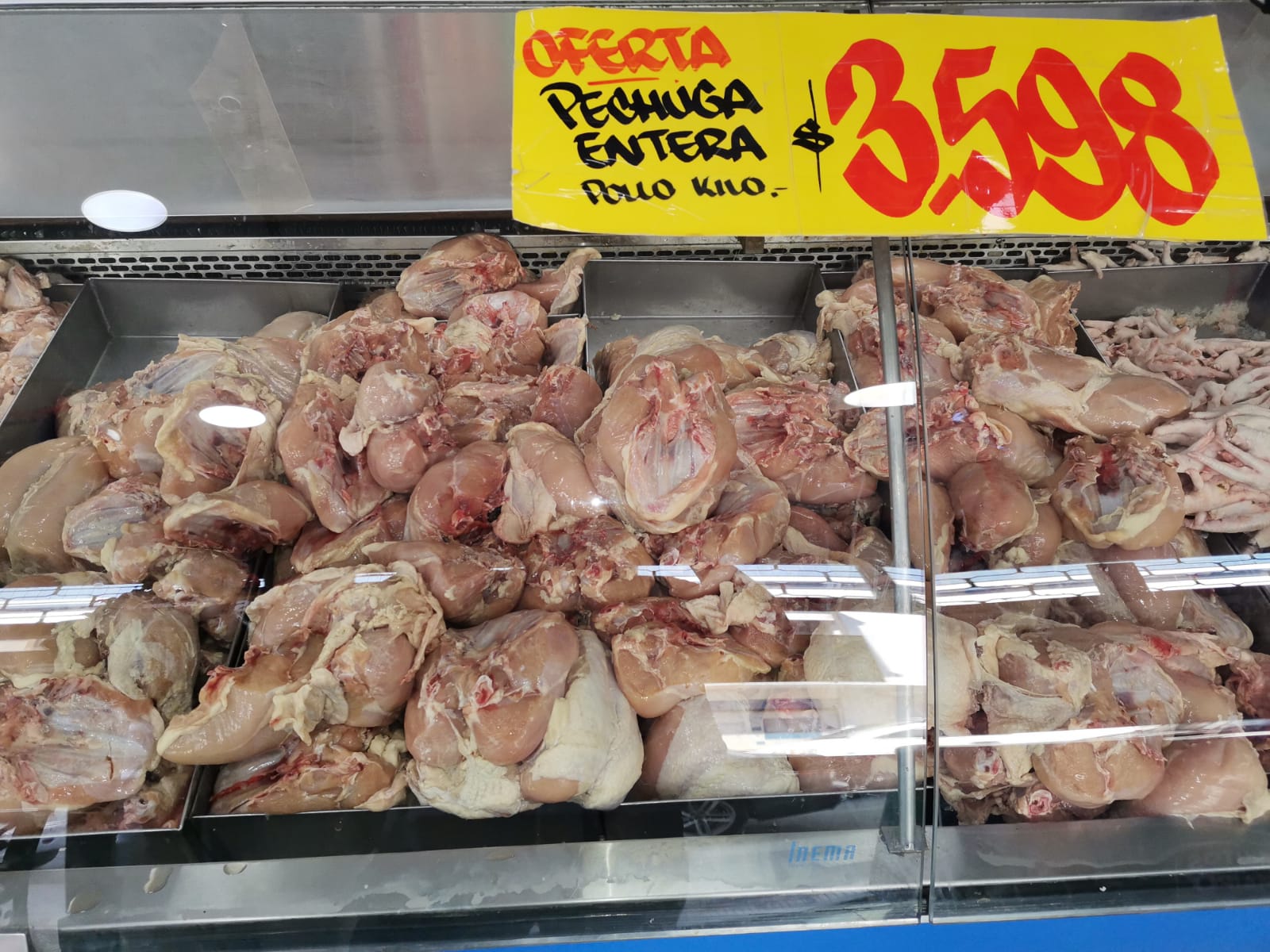 Seremi de Salud O´Higgins decomisa más de 760 Kilos de pollo no apto para el consumo humano