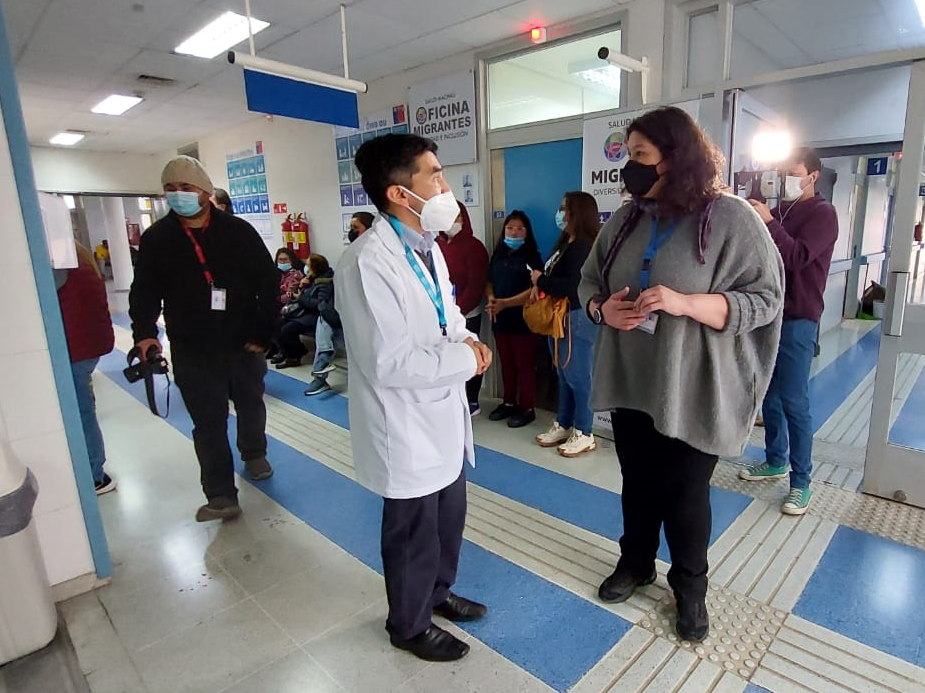 Seremi de Salud inició fiscalización del uso de mascarilla en el Cesfam de Machali