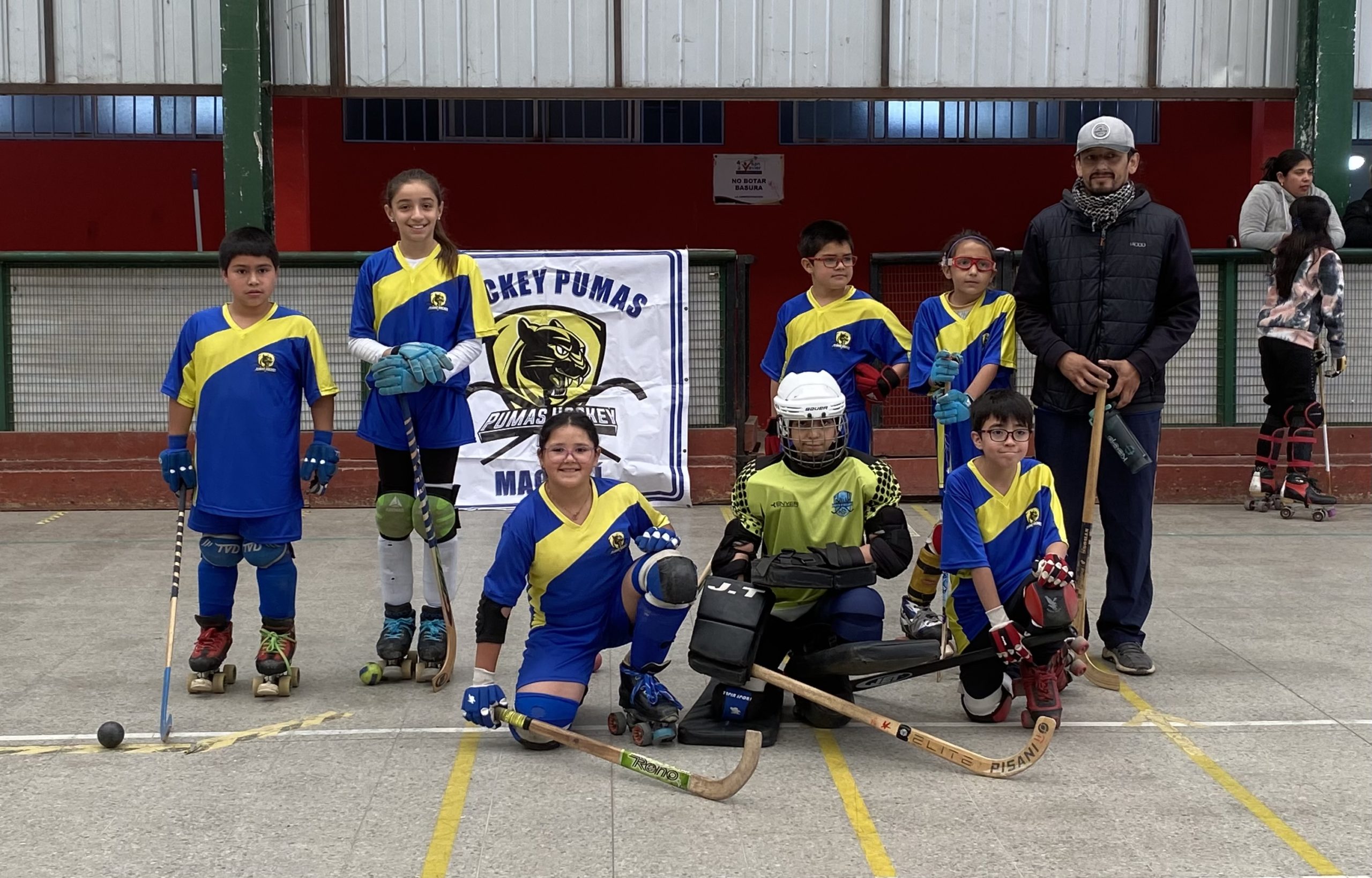 Club Hockey Patín Pumas de Machalí obtiene segundo lugar en campeonato “Categoría sub 11 San Javier”