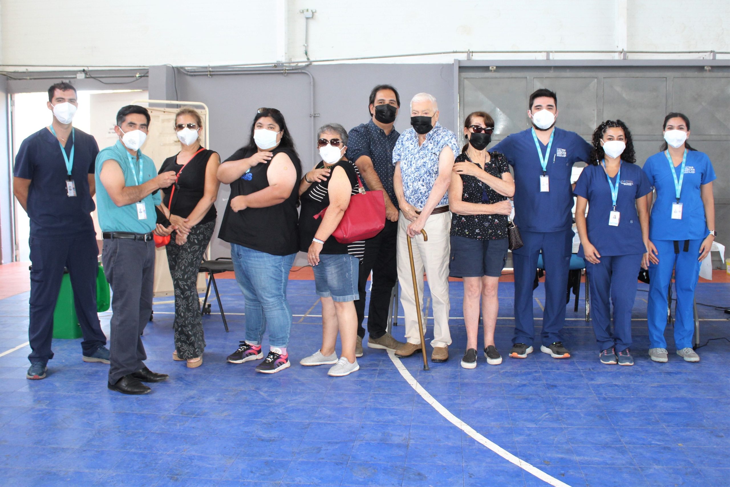 En Machali lanzan campaña Vacúnate con la dupla Covid-Influenza