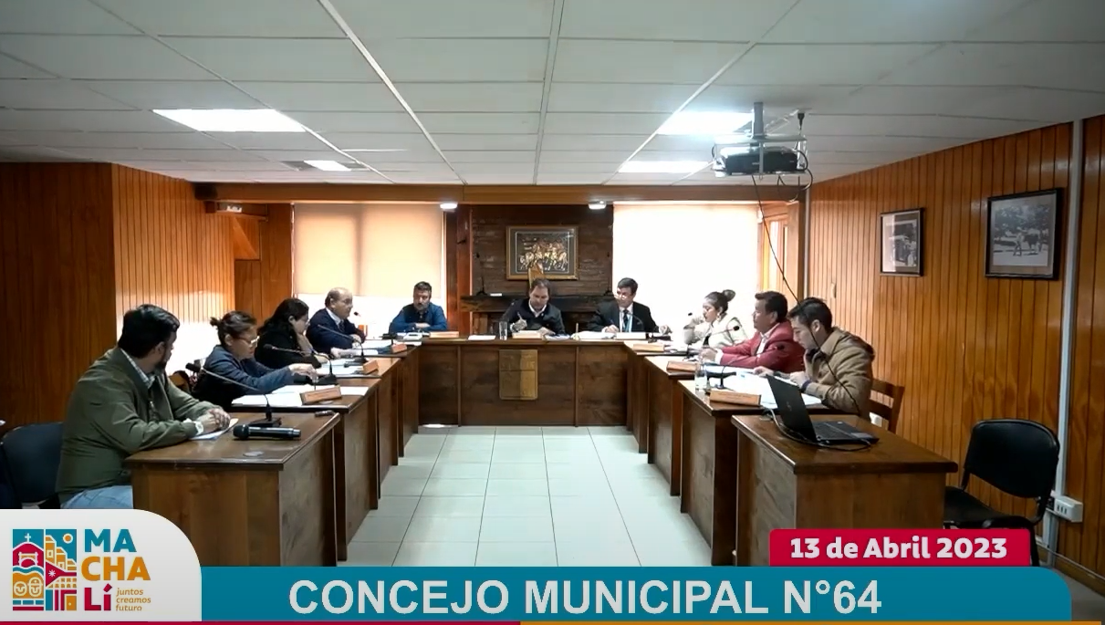 Concejos Municipales de Machali son transmitidos en vivo por internet
