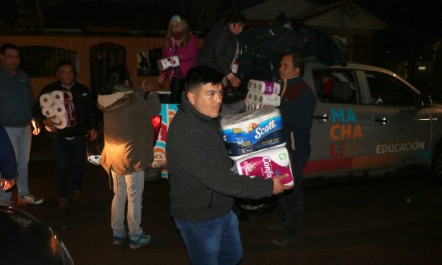 <strong>Caravana solidaria llegó a Coltauco con la ayuda de las vecinas y vecinos de Machalí</strong>