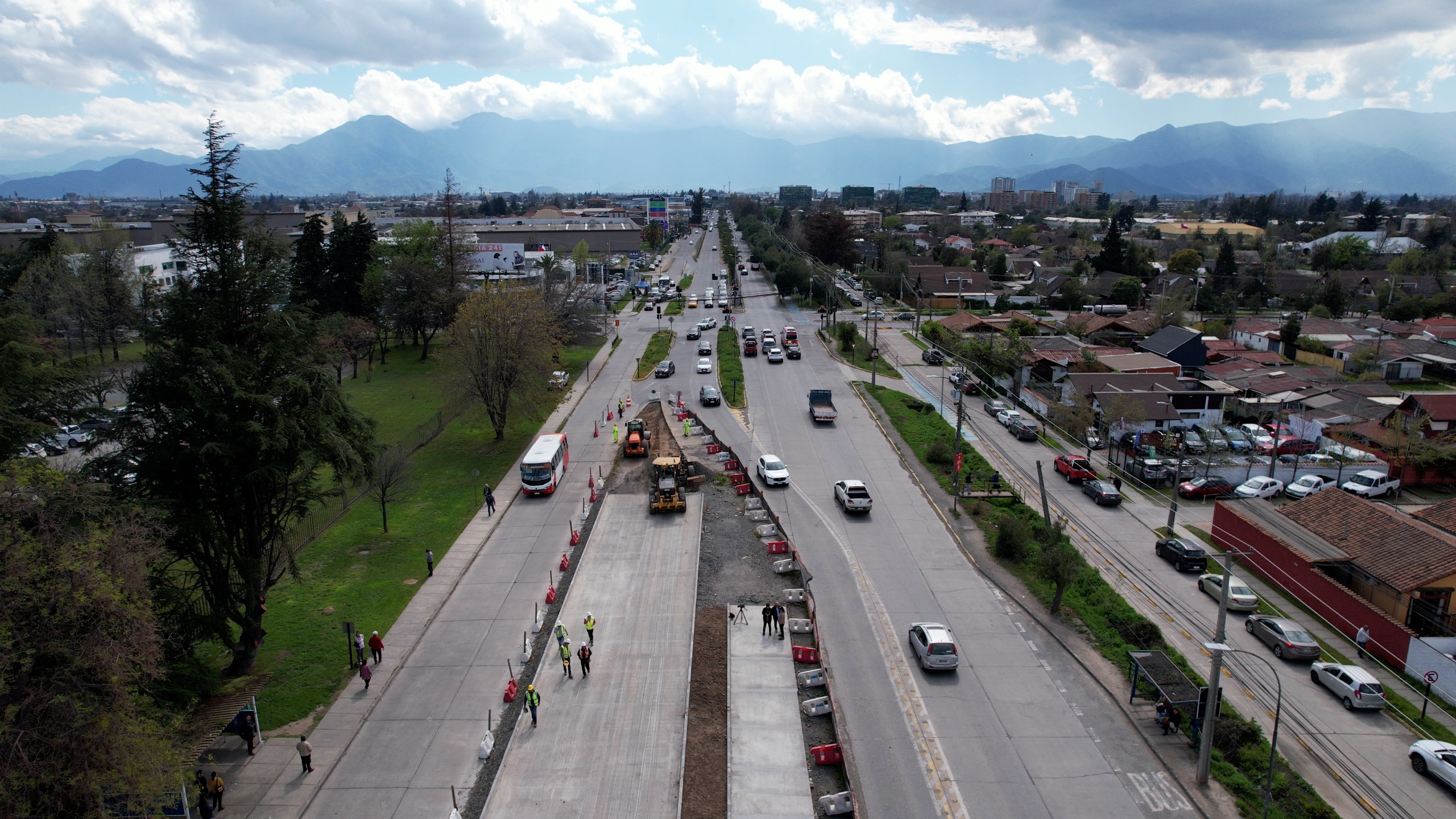 Se reinician las obras en la ruta H-27 de la Carretera El Cobre Rancagua-Machali