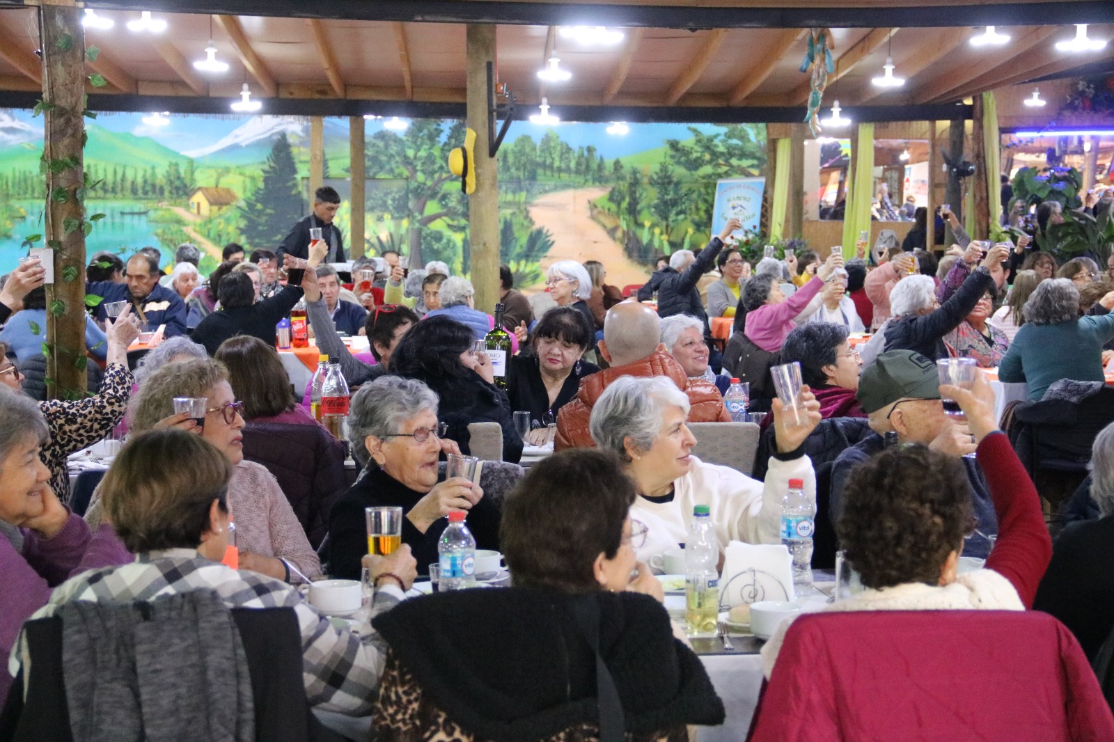 Adultos Mayores de Machalí celebraron en grande “Pasamos Agosto”