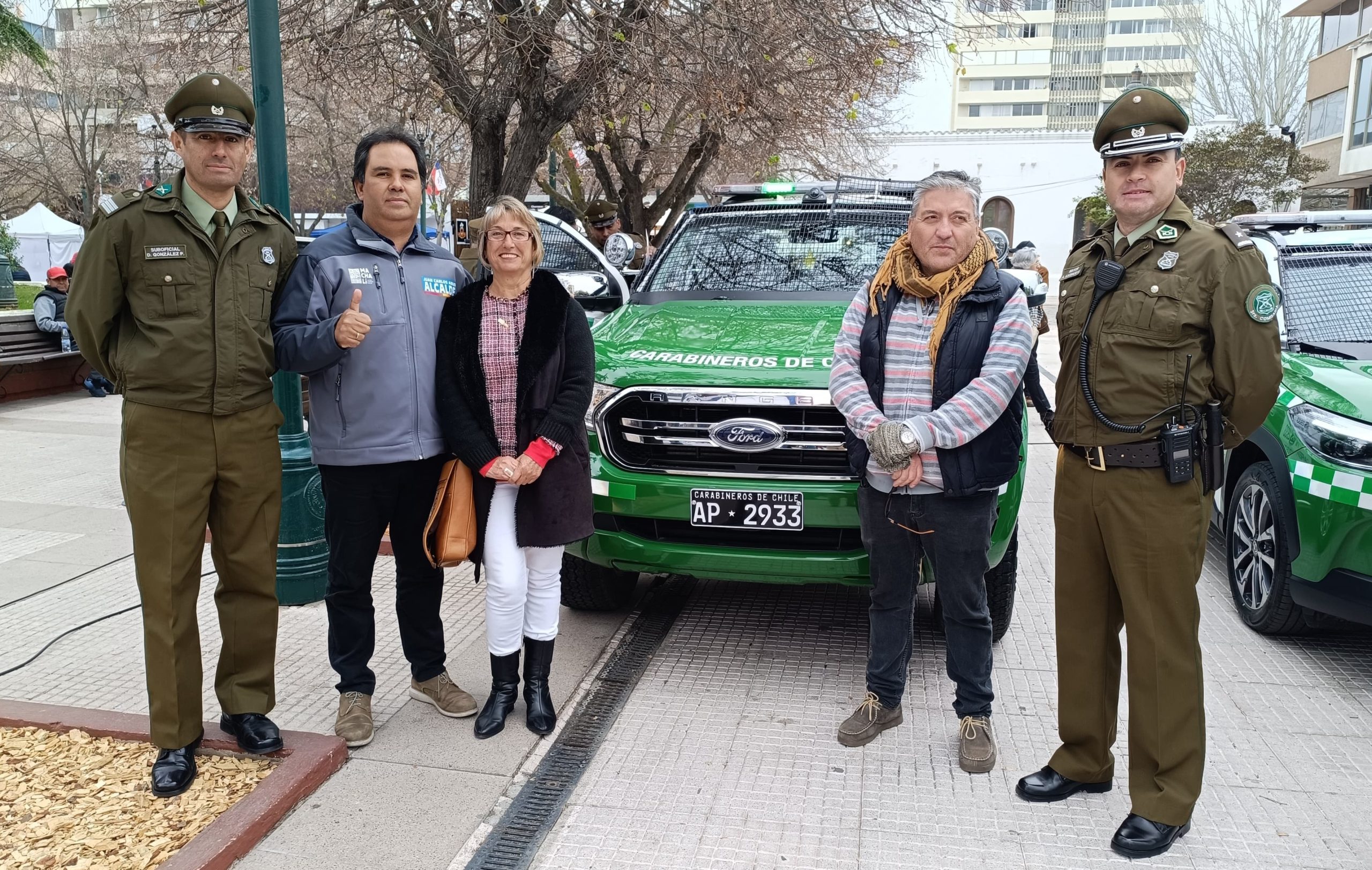 Carabineros recibe patrulla para reforzar su labor en sectores cordilleranos de Machalí