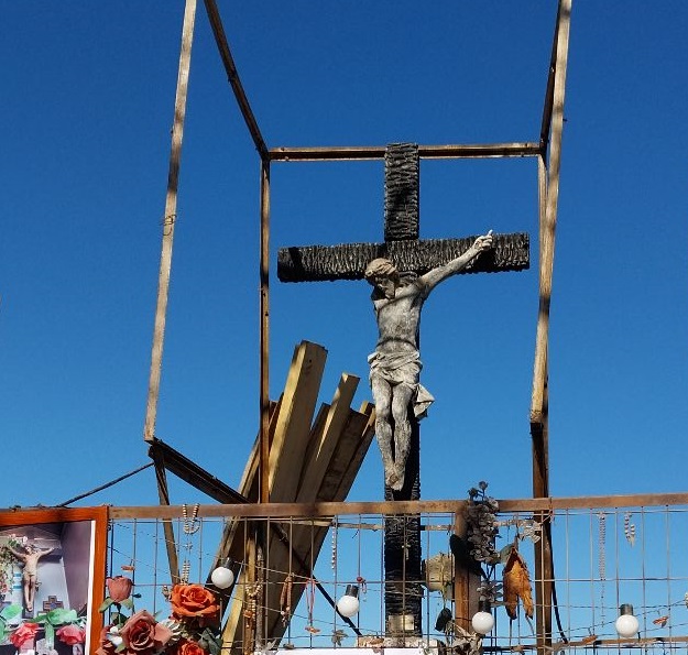 El Cristo de La Hacienda de Machali será desplazado del lugar de dónde está actualmente