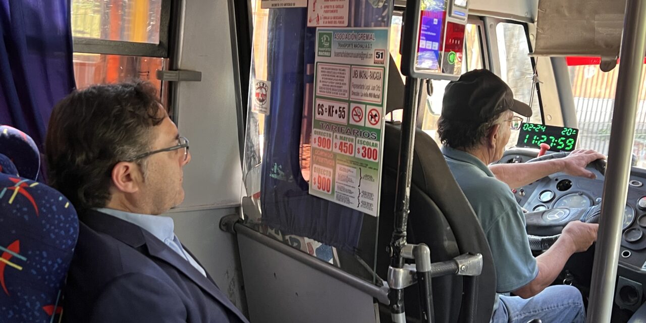 Comienza la cuenta regresiva para el fin del efectivo en las micros de Machalí