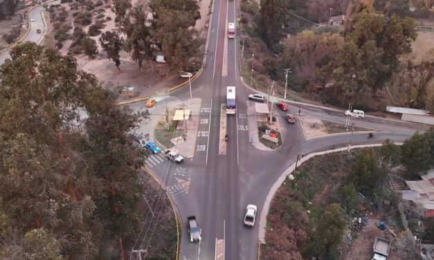 Confirman instalación de semáforos en el cruce El Guindal de Machali