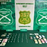 Desarticulan banda dedicada a comercialización de drogas en Machalí