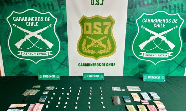 Desarticulan banda dedicada a comercialización de drogas en Machalí